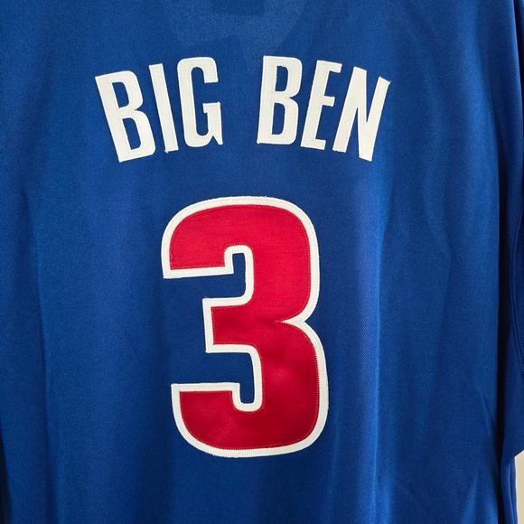 Detroit Pistons (Big Ben Wallace) Shooting Shirt NBA - NWT *DEADSTOCK* - Picture 10 of 10